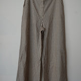 Brown Striped Trouser Pant